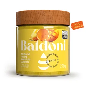 Geleia de Frutas Amarelas com Mel Baldoni 270g