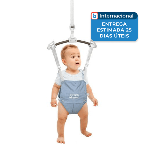 Jumper Infantil Master para Bebês com Alça Ajustável 27,7cm a 59,9cm Azul A-MBI