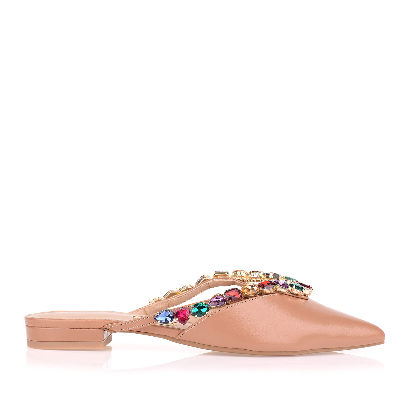 Flat New Couro Tan