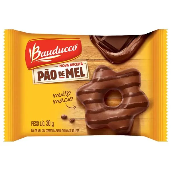 Pão Mel Bauducco Chocolate ao Leite 30g