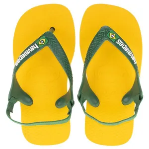 Chinelo Infantil Baby Brasil Havaianas - 4140577 AMARELO 25/26