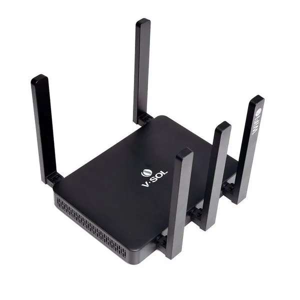Roteador Wi-Fi 6 Gigabit HG5033-AX30-4G AX3000 Dual Band Easymesh V-SOL Roteador Wi-Fi 6 HG5033-AX30-4G AX3000 Dual Band Gigabit V-SOL