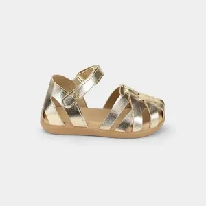 Sandália Infantil Bibi Baby Soft II Dourada 25