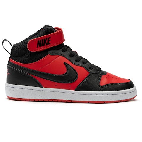 Tênis Cano Alto Nike Court Borough Mid - Infantil