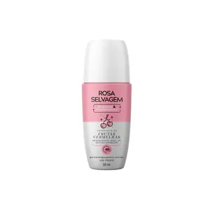Desodorante Roll-On Antitranspirante 48h Rosa Selvagem Frutas Vermelhas 85ml
