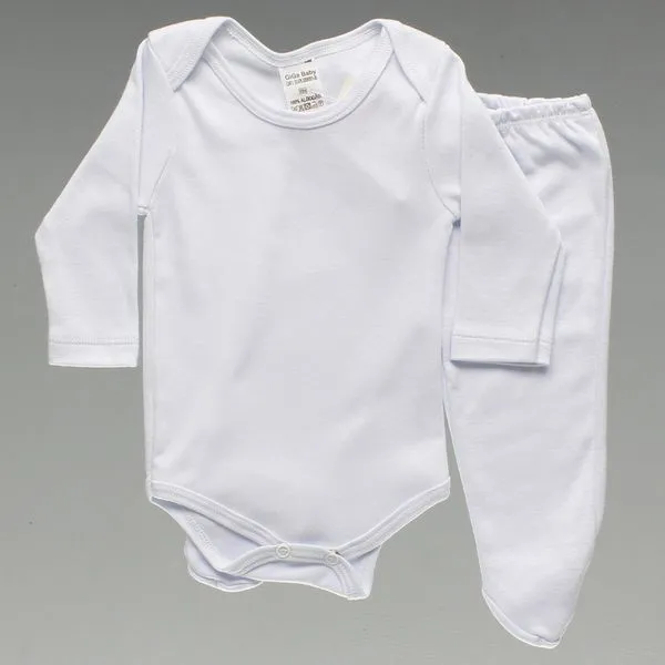 Conjunto Body Colors - 3220 Branco - P