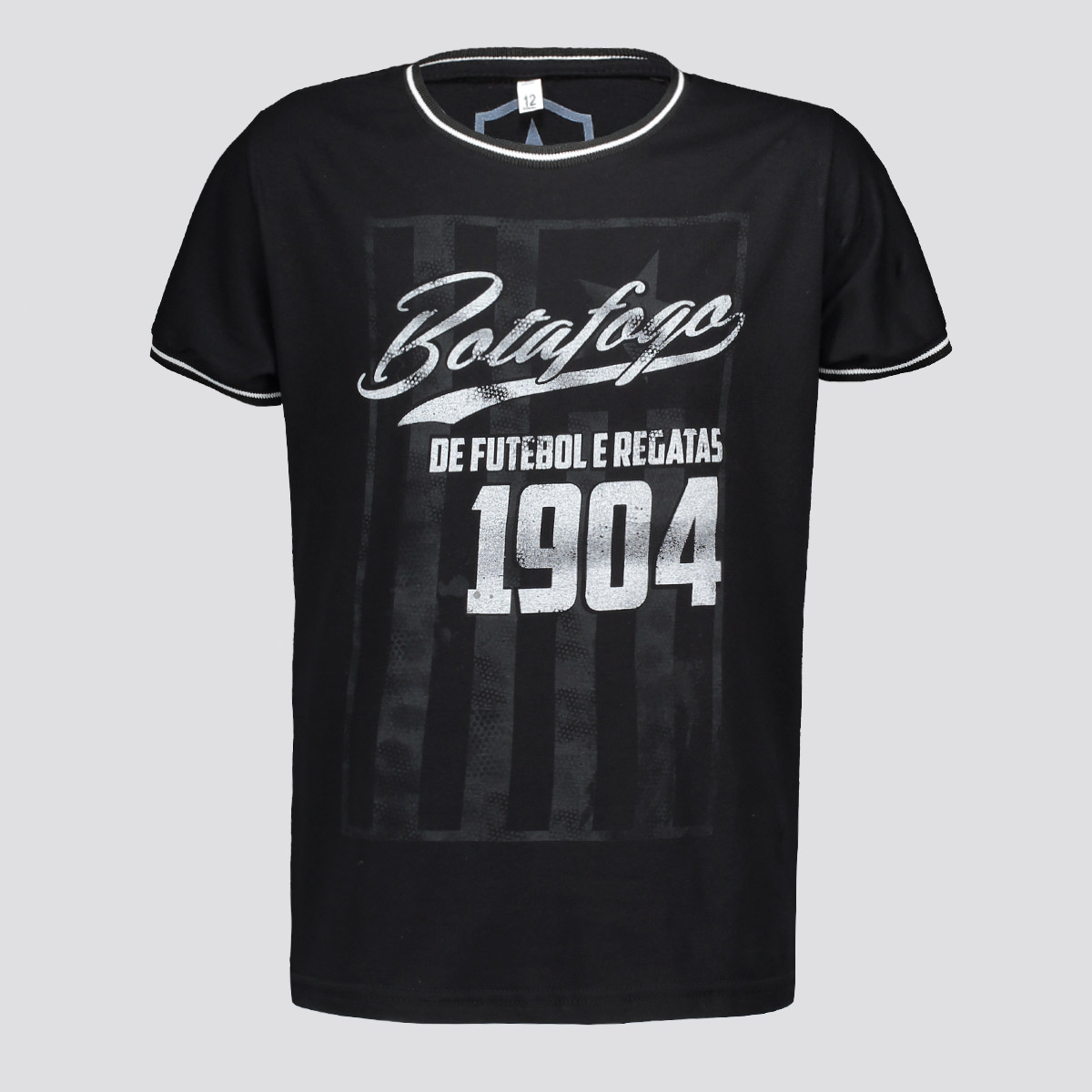 Camisa Botafogo Fr Juvenil Preta