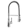 Torneira AREMC03 Misturador De Cozinha com Sensor 2 Jatos com Bica Móvel e Retrátil Cromado Inox