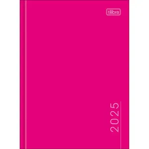 Agenda Costurada Diária Pepper Rosa 291081 - Tilibra