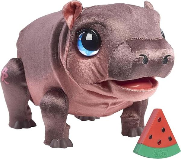 Pelucia Fur Real Sally The Silly Hippo Sunny 4966