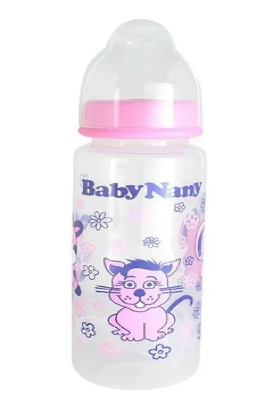 Mamadeira Bico Anatômico Criança Soft Anticíclica 240 Ml Rosa