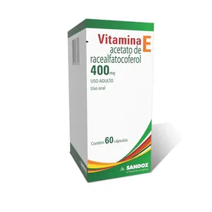 Vitamina E 400mg 60 Cápsulas Moles