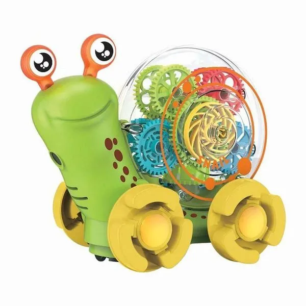 Brinquedo Educativo Caracol Bebê Music com Projetor de Imagens e Engrenagens Coloridas Braskit Brinquedo Educativo Caracol Bebê Music com Projetor Engrenagens Braskit