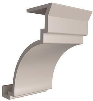 Emenda Forro PVC Plasbil Clique Cinza Pacote com 6 Unidades