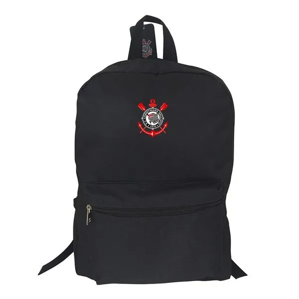 Mochila de Costas Tradicional Corinthians Porta Notebook CORMOCHRS - Amora Brindes