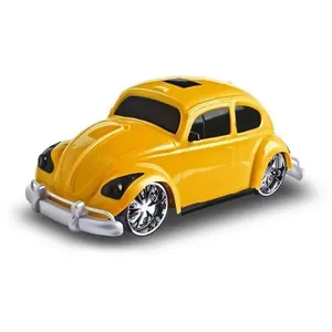 Carrinho de Brinquedo Fuska Classic Concept Car Rodas Cromadas 30cm Polipropileno Brinquemix Carrinho Fuska Classic Concept Car Rodas Cromadas 30cm Brinquemix