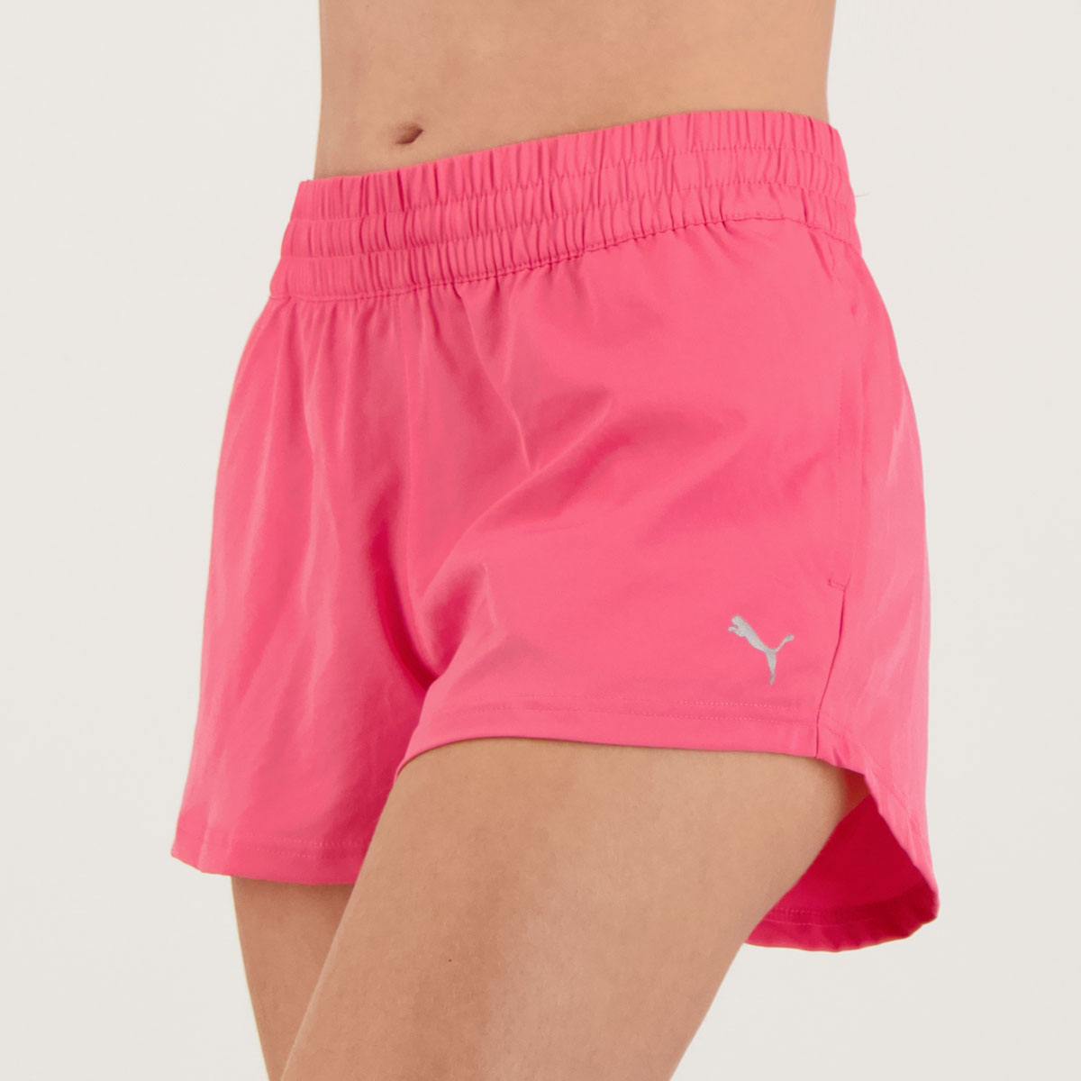 Shorts Puma Performance Woven 3 Feminino Rosa