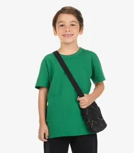 Camiseta Infantil Menino Básica Rovi Kids Verde 10