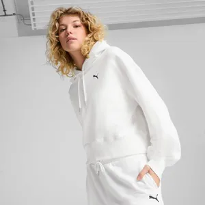 Moletom com Capuz WARDROBE ESS Relaxed Cropped Feminino
