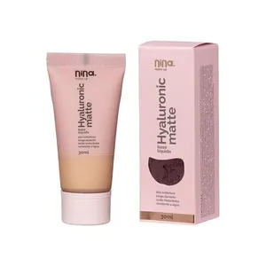 Base Líquida Nina Makeup Hyaluronic Matte Cor 03 BASE LIQ NINA MAKEUP HYALURONIC MATTE CO