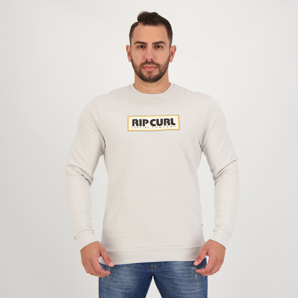 Moletom Rip Curl Mama Box Cinza