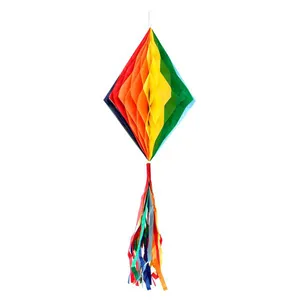 Decoração Balão Com Franja Arraia Tradicional 30X22CM CV255513 PLAY&FUN