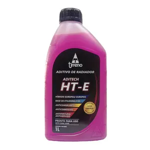 Aditivo para Radiador Tirreno Pronto para Uso HT-E Rosa - 1L