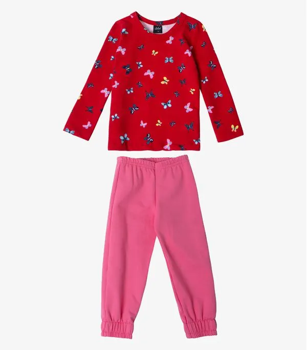 Pijama Infantil Menina Select Azul 3