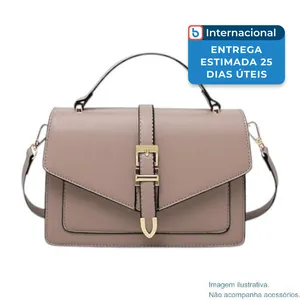 Bolsa Travistar Crossbody Com 2 Alças Cáqui A-MBI