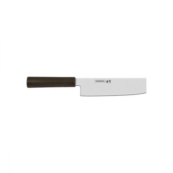 Faca Nakiri Tramontina Sushi com Lamina em Aço Inox e Cabo de Nylon 7"