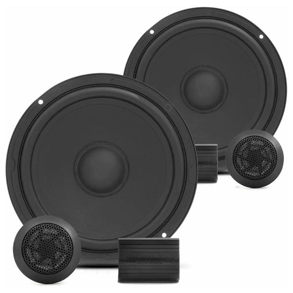 Par Alto Falante Kit 2 Vias Jbl 62V6A 6 Polegadas 100W Rms 4 Ohms