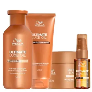 Kit Wella Professionals Ultimate Luxe Oil - 4 Unidades