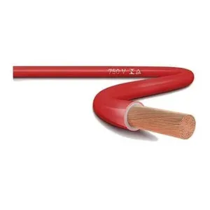 Cabo Elétrico Top Cables 1,5mm Vermelho Peça Com 25 Metros (MP)