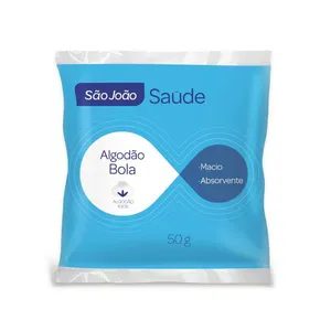 Algodão em Bolas São João Cremer 50g ALGODAO SAO JOAO 50G BOLAS