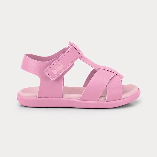 Sandália Infantil Bibi Baby Soft II Rosa 22