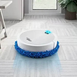 Robô de Limpeza Automático Recarregável Grupo Shopmix Passa Pano Seco e Molhado Função Mop 60 Min Bivolt Robô de Limpeza Automático Recarregável Grupo Shopmix Função Mop Seco e Molhado 60 Min Bivolt
