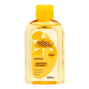 Colônia Cheirinho de bebê João e Maria Baby 200ml