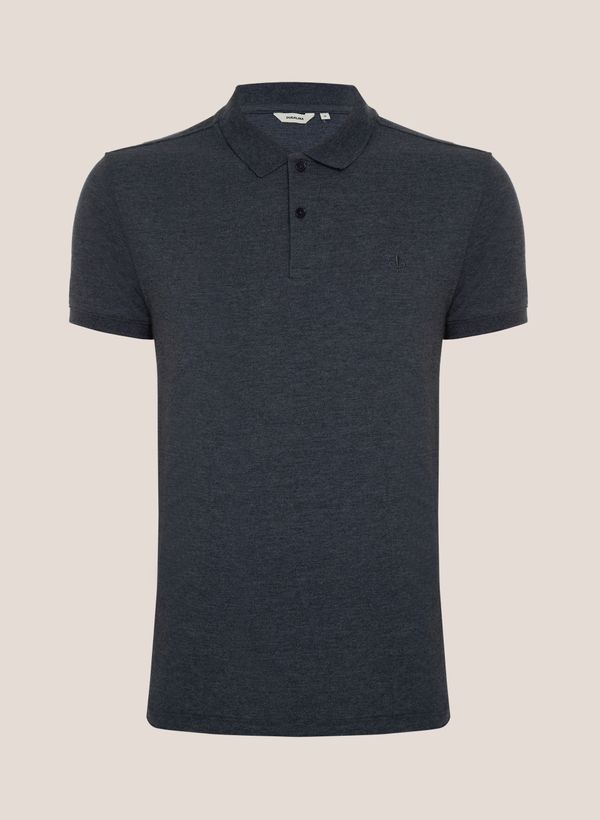 Polo Piquet Mescla Sobretinta Dudalina Masculina P