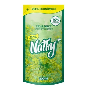 Sabonete Liquido Nathy 200ml Erva Doce