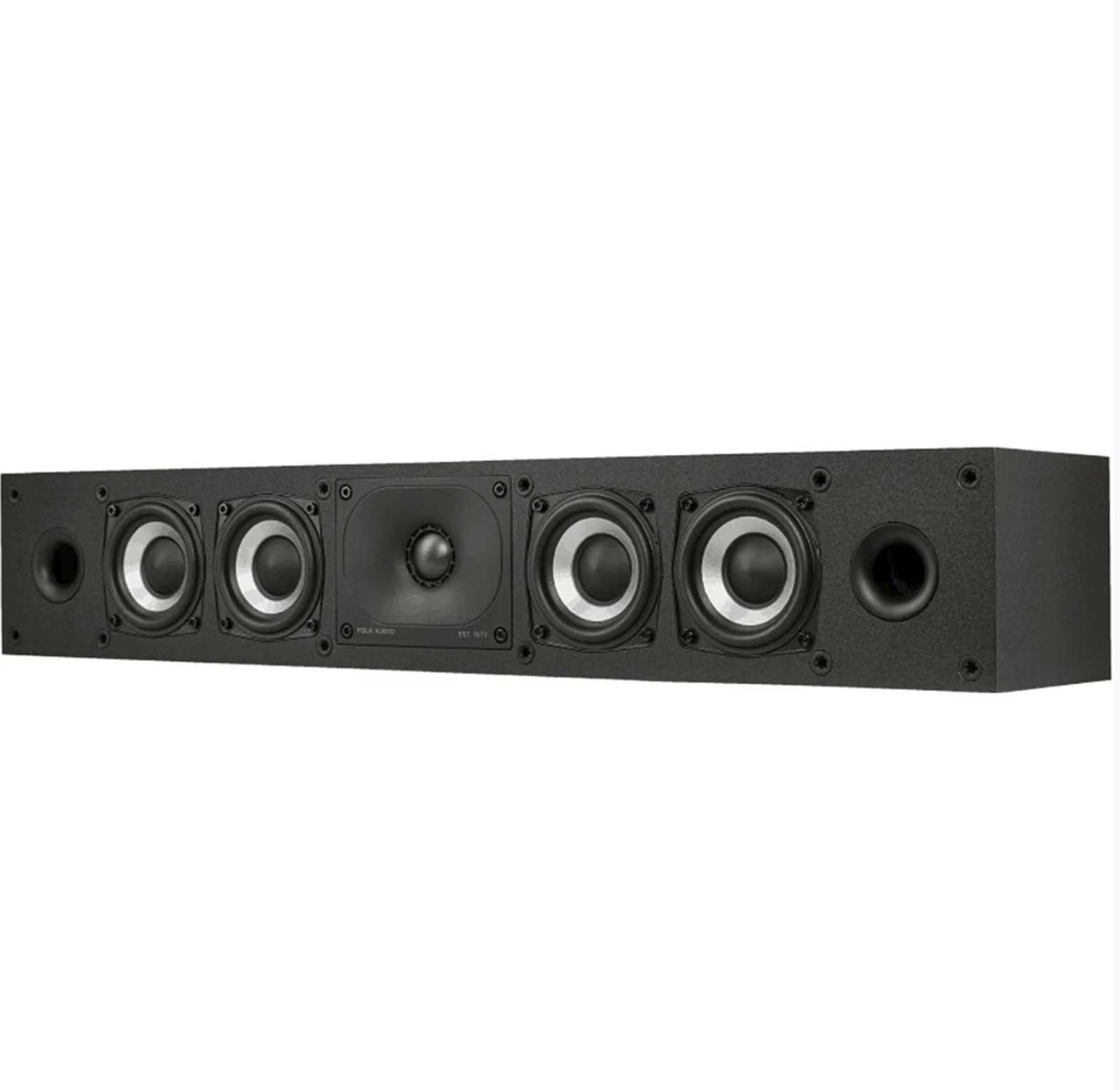 Polk Audio Monitor XT35 - Caixa Acústica Central de Baixo Perfil 200W Dolby Atmos