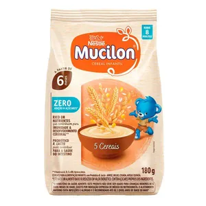 Cereal Infantil Mucilon Seleção da Natureza 5 Cereais com Quinoa 180g