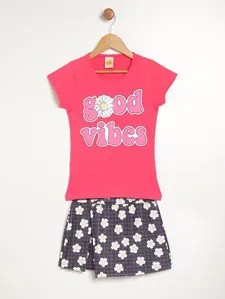 Conjunto Curto Juvenil Para Menina - PINK 10
