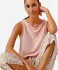pijama feminino com viscose arabescos rosa M