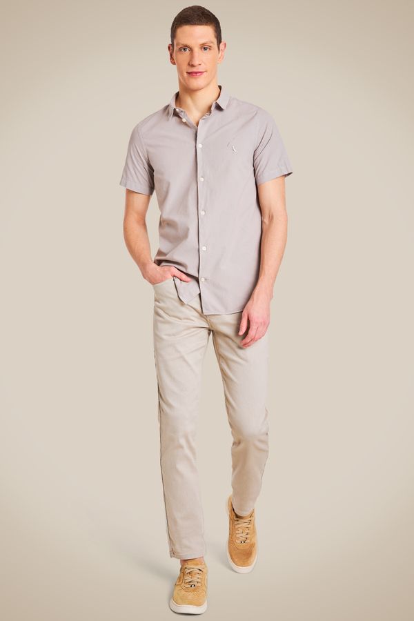 Calca Skinny Color Cinza Lua - 44