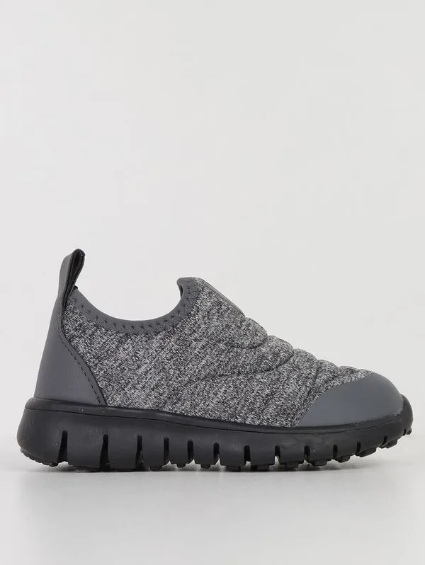 Tênis Super Flex Soft Infantil Para Bebê - MESCLA/PRETO 22