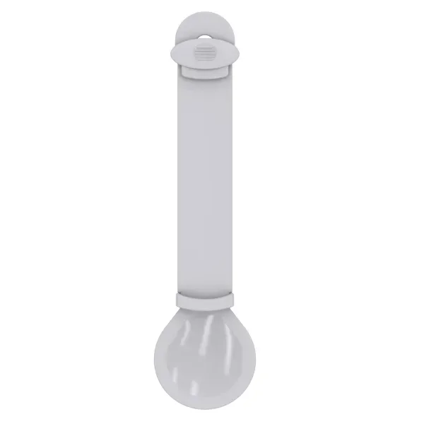 Colher para Petisco Cremoso para Gatos Plastpet Cinza Único
