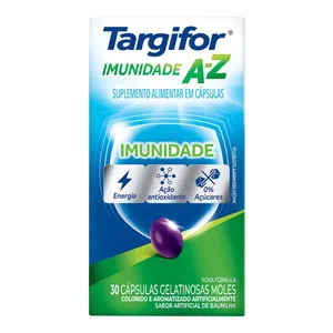 Suplemento Alimentar Targifor Imunidade A - Z 30 cápsulas