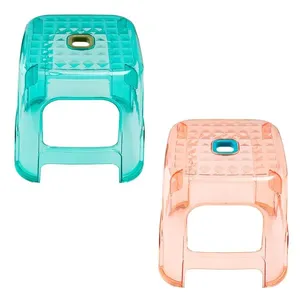 Banqueta Baixa Plástico Sortida 21x23x25cm LM2648 - honeyhome