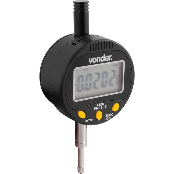 Relógio Comparador Digital 0,001mm RD 100 - VONDER