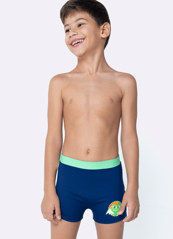 Sunga Boxer Menino Dragão Camping 6